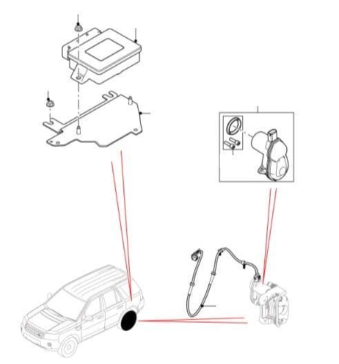 Parking Brake Modules DH000001 Onwards