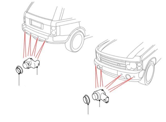 Parking Sensors from VIN AA000001