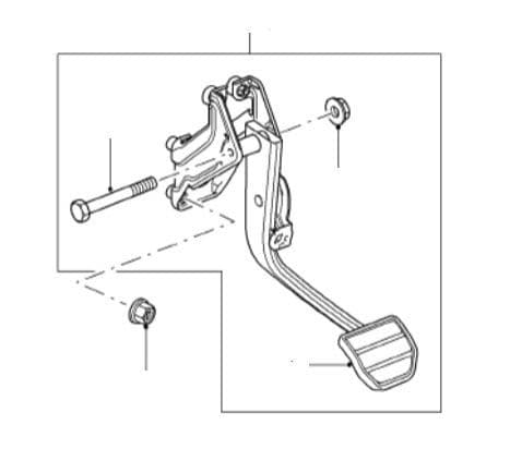 Pedals and Switch for Automatic models