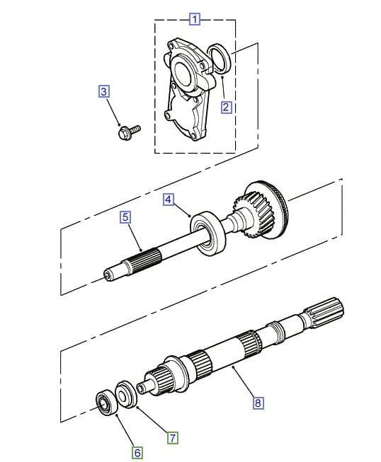 R380 MAINSHAFT