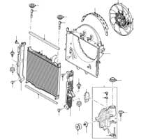 Radiator, Fan & Header Bottle