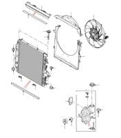 Radiator, Fan & Header Bottle 5.0SC