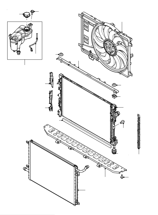 Radiator & Header Bottle