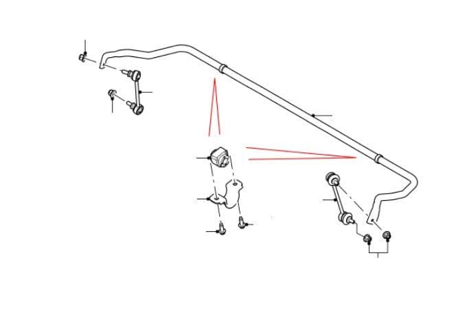 Rear Anti Roll Bar & Stabiliser Links