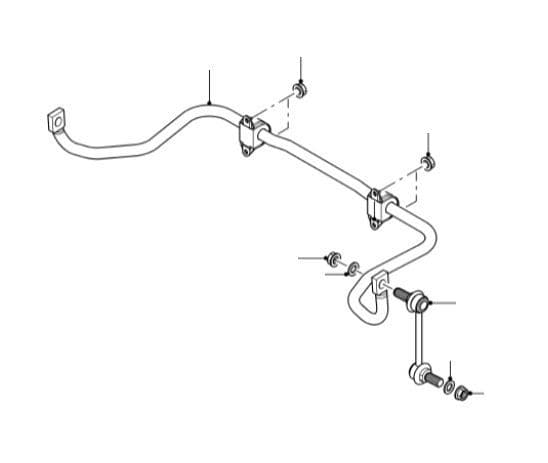 Rear Anti Roll Bar & Stabiliser Links