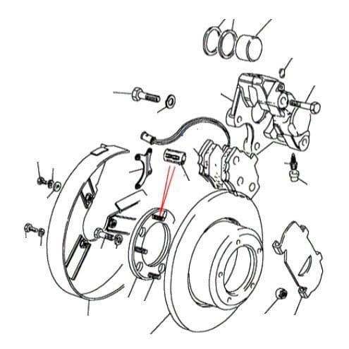 Rear Brake Pads, Discs and Calipers