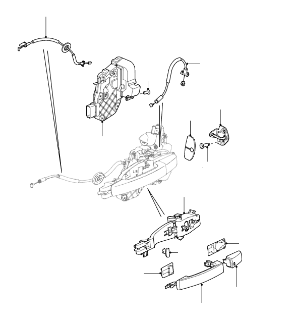 Rear Door Catches & Handles