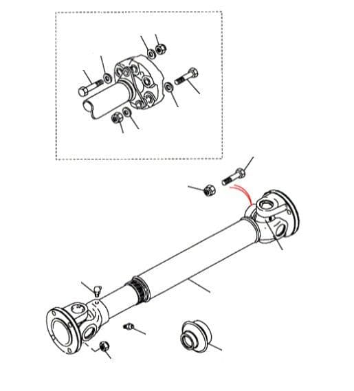 Rear Propshaft