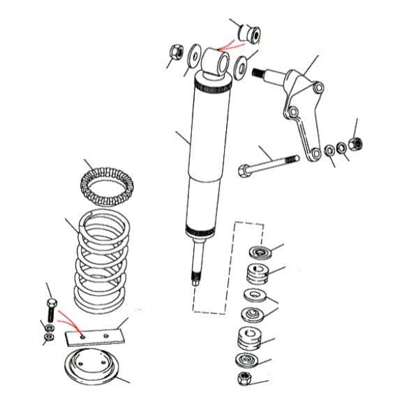 Rear Shock Absorbers & Springs