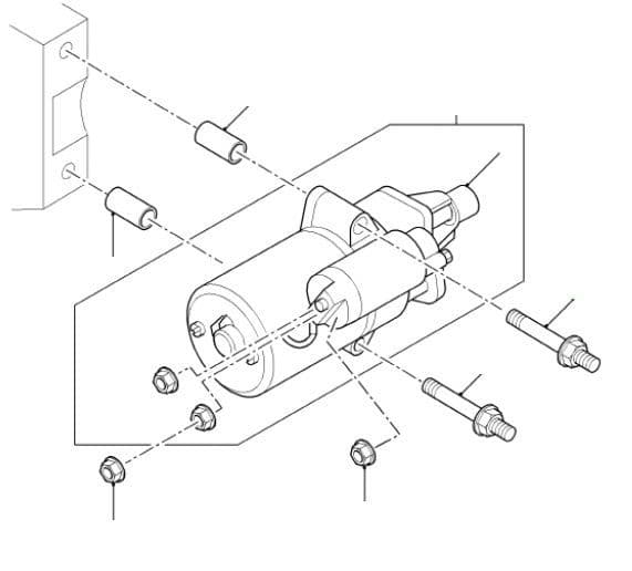 Starter Motor 2.2 & 2.4 Duratorq