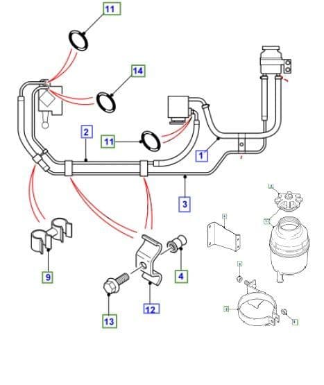 Steering Pumps, Hoses & Reservoirs