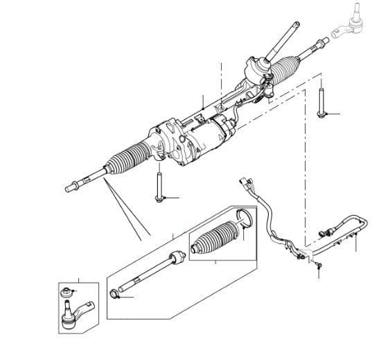 Steering Rack, Track Rods & Boot Kits