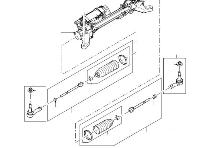 Steering Rack, Track Rods & Boot Kits