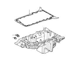 OIL SUMP PAN & LEVEL INDICATOR