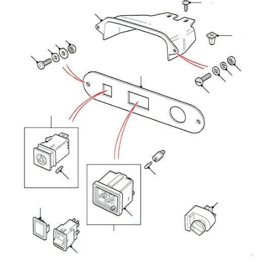 Switches - Facia To 1A999999