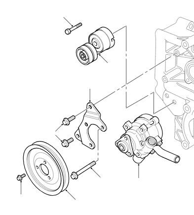 TCIE Power Steering Pump