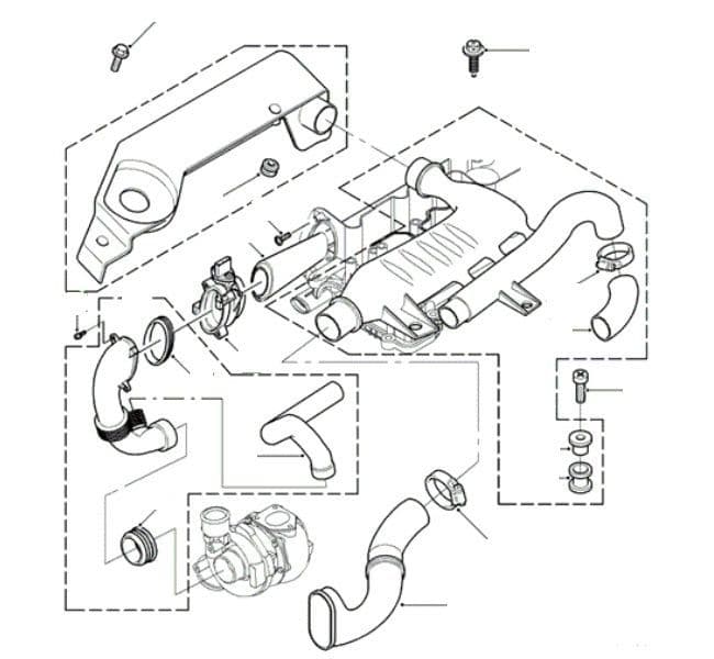 Td4 Air Cleaner & Air Flow Sensor