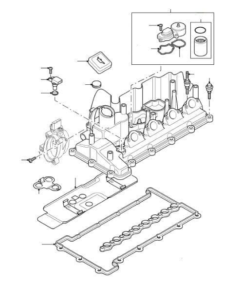 Td4 Camshaft Cover & Breather