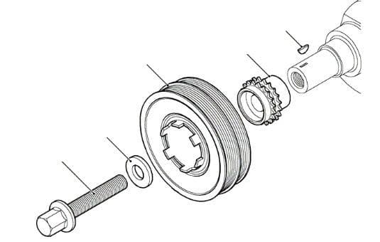 Td4 Crankshaft Pulley