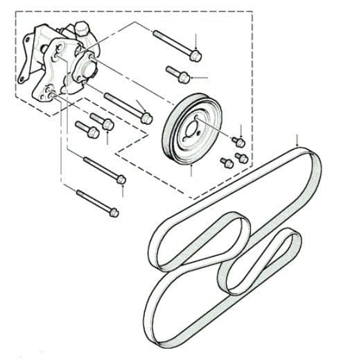 Td4 Power Steering Pump