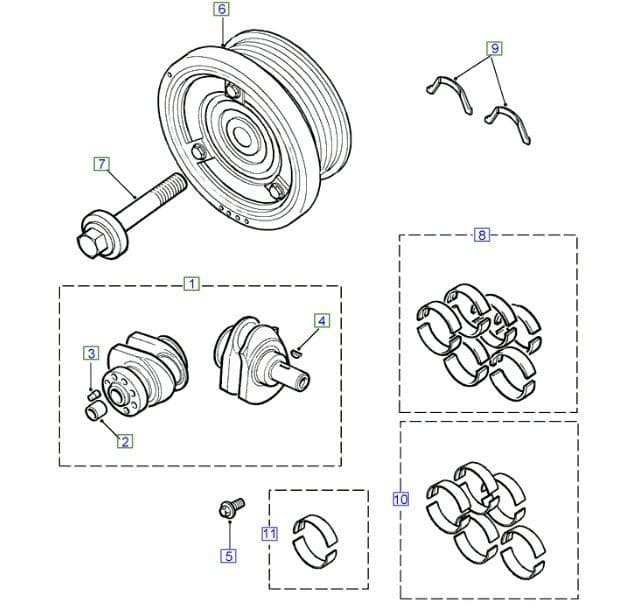 Td5 Crankshaft