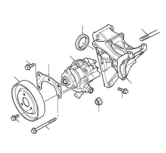 Td5 Power Steering Pump