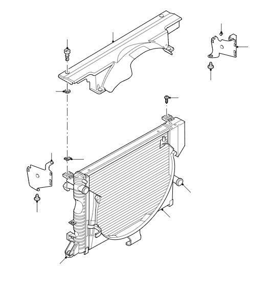 TD5 Radiator