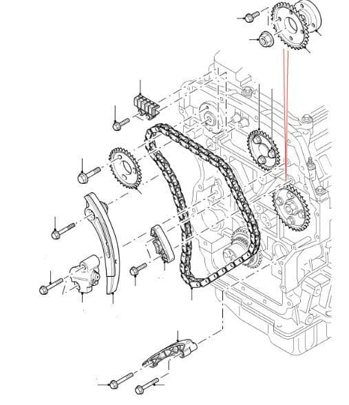 Timing Gear 2.4 Duratorq