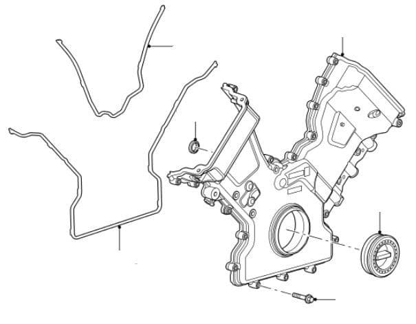 TIMING GEAR FRONT COVER