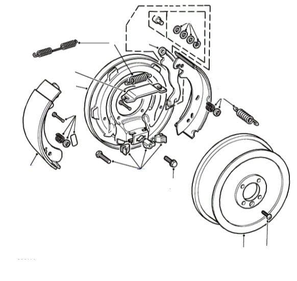 Transmission Brake - Cable