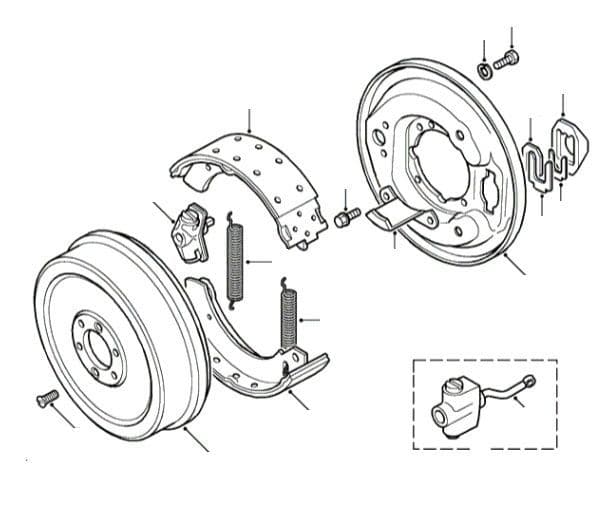 Transmission Brake - Rod