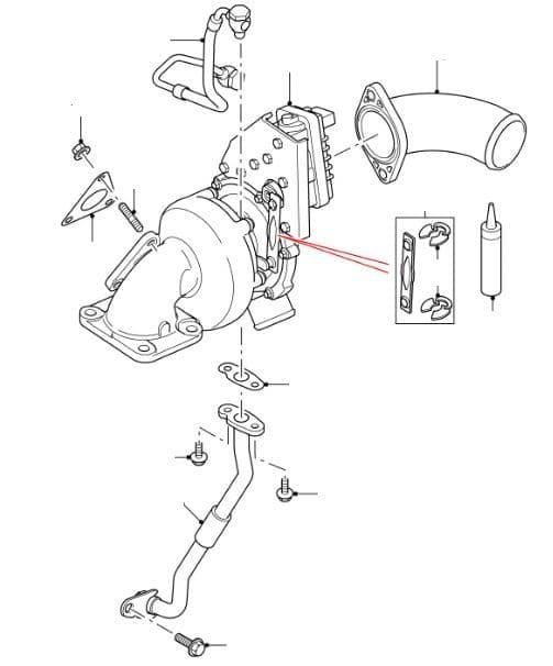 Turbocharger 2.4 Duratorq