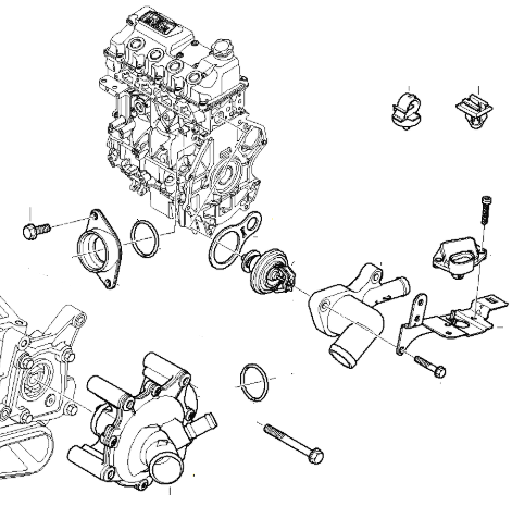 Water Pump & Thermostat