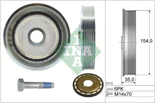 LR022656 Pulley & Trigger Wheel Kit