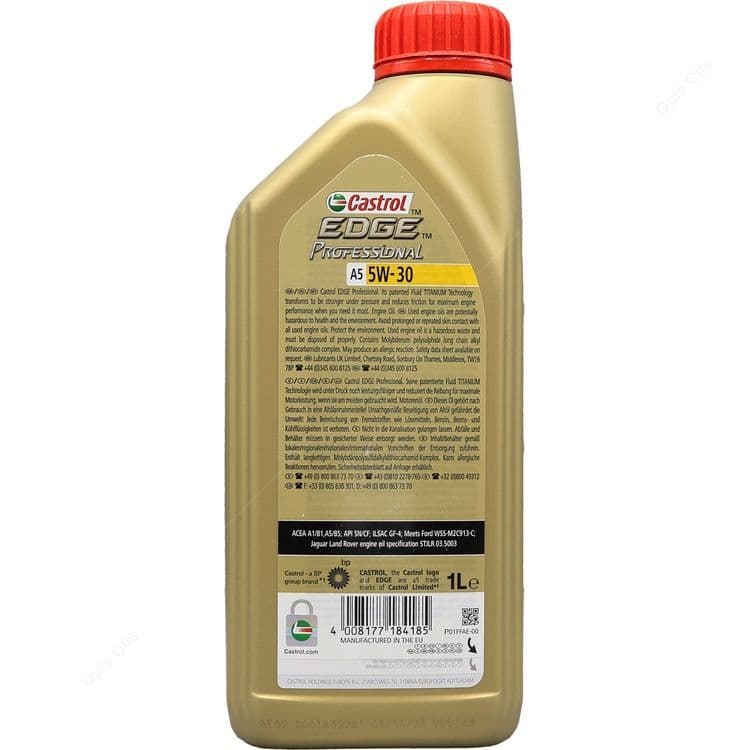 ADV901 Castrol Edge Professional 5w30 A5/B5 5W/30  1 Litre STJLR03.5003