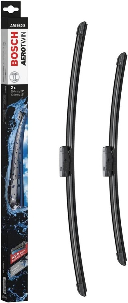 AM980S Bosch Front Wiper Blade Set Aerotwin Length: 600mm/475mm