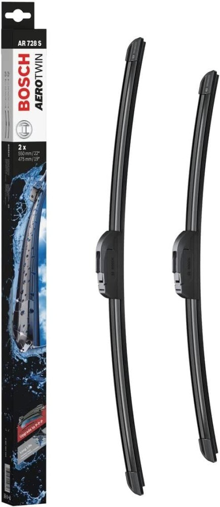 AR728S Bosch Front Wiper Blade Set Aerotwin Length: 550mm/475mm