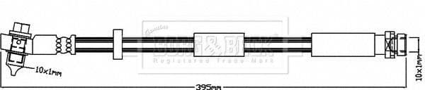 C2S46537 Rear Brake Hose BBH8183