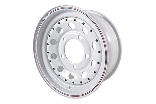 GRW004 Tf Allmakes White Modular 7X16 Steel Road Wheel - Def - D1 - RRC