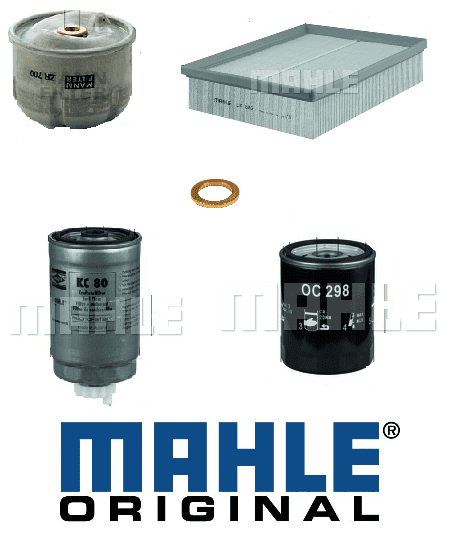 KIT103 Mahle Original Filter Kit Defender Td5