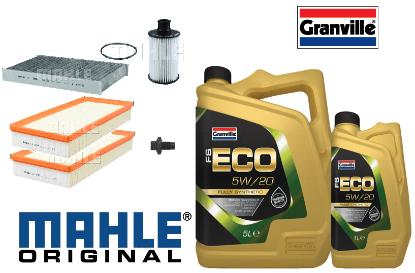 KIT108A Mahle Filter Kit with Granville Oil Discovery 4 5.0 Petrol