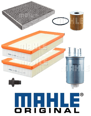 KIT125M Original Mahle Filter Kit Range Rover L405 3.0TDV6 2014-