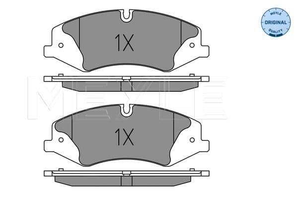 KIT236 Meyle Coated Front Disc & Pad Kit Range Rover L322 3.6 & 5.0NA