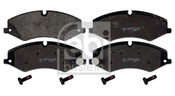 KIT359 Febi Coated Disc & Pad Kit LR038934 & LR051626