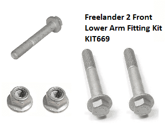 KIT669 Freelander 2 Front Suspension Arm Fitting Kit