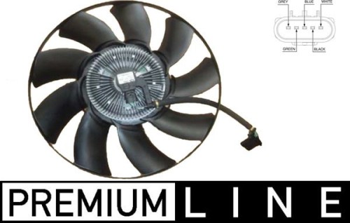 LR112861 LR095536 Cooling Fan