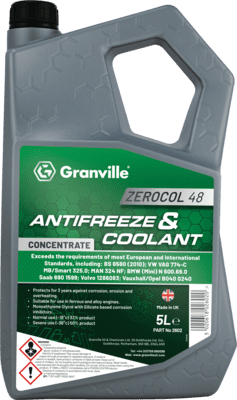 ADM05 83192218347 2602 5 Litre Zerocol 48 Green Antifreeze