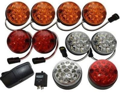 GL1292 Wipac Led Coloured Light Kit 73Mm - Defender