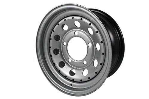 GRW005 Tf Allmakes Silver Modular 7X16 Steel Road Wheel - Def - D1 - RRC