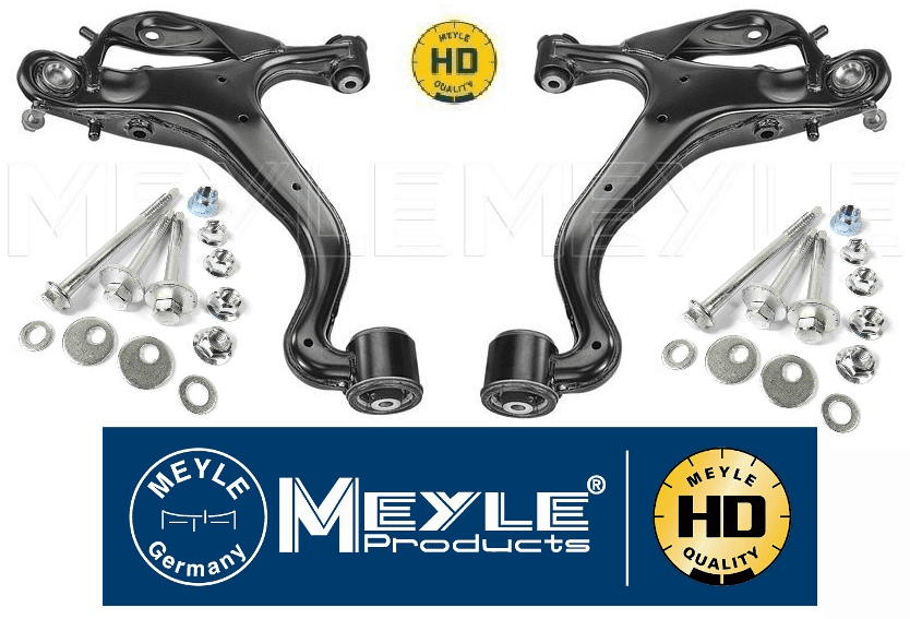 KIT680HD Meyle HD Front Lower Arms & OEM Bolt Kits Discovery 3 & 4,  4 Year Warranty